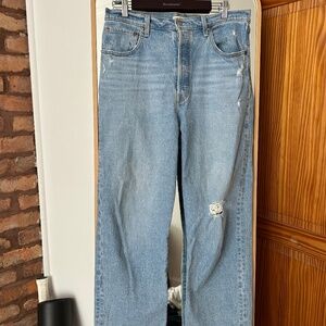 Levi’s Ribcage Straight Ankle